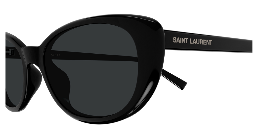 Saint Laurent SL 822 — color 001, medida 52 — detalle frontal y varilla 