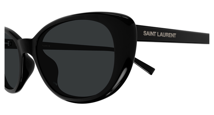 Saint Laurent SL 822 — color 001, medida 52 — detalle frontal y varilla 