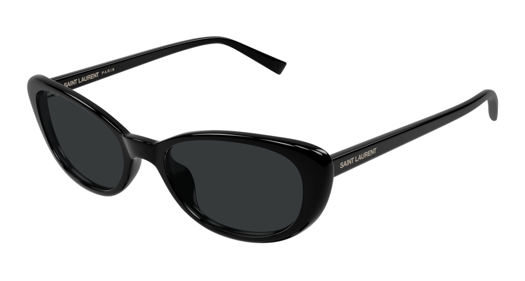 Saint Laurent SL 822 — color 001, medida 52 — vista de tres cuartos 