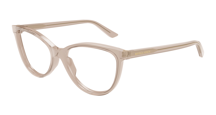 BOTTEGA VENETA BV1313O — color 013, medida 55 — vista tres cuartos 