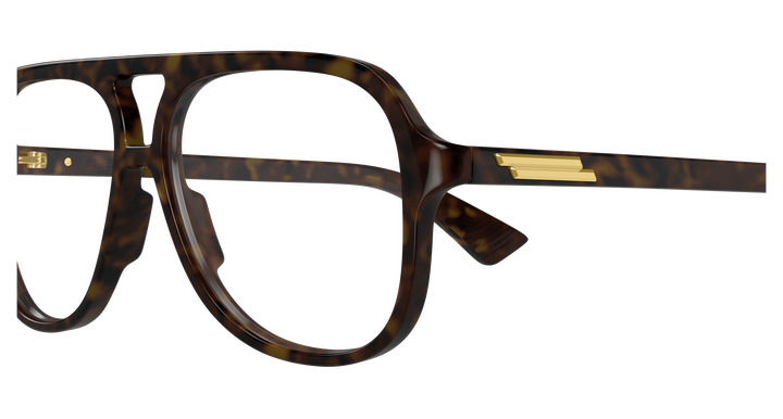 BOTTEGA VENETA BV1417O — color 002, medida 56 — vista detalle de varilla 