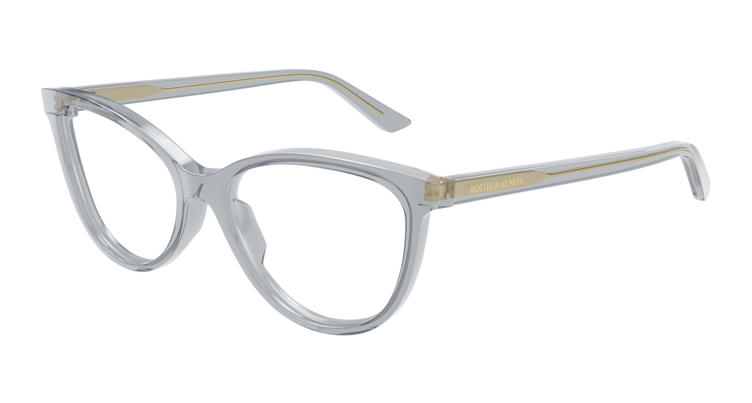 BOTTEGA VENETA BV1313O — color 014, medida 55 — vista tres cuartos 