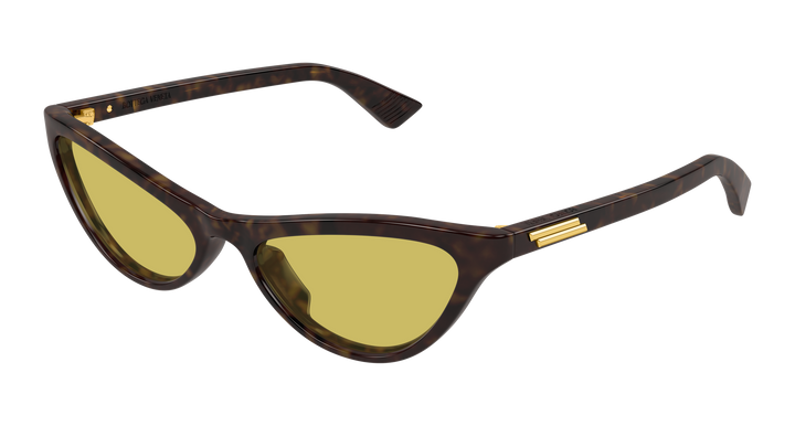 BOTTEGA VENETA BV1414S — color 002, medida 56 — vista tres cuartos 