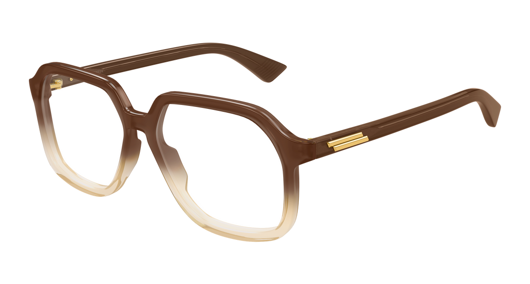 BOTTEGA VENETA BV1329O — color 006, medida 55 — vista tres cuartos 