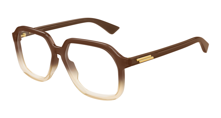 BOTTEGA VENETA BV1329O — color 006, medida 55 — vista tres cuartos 