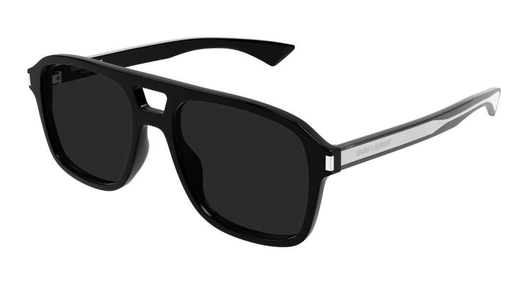 SAINT LAURENT SL 881 — color 001, medida 55 — vista tres cuartos 