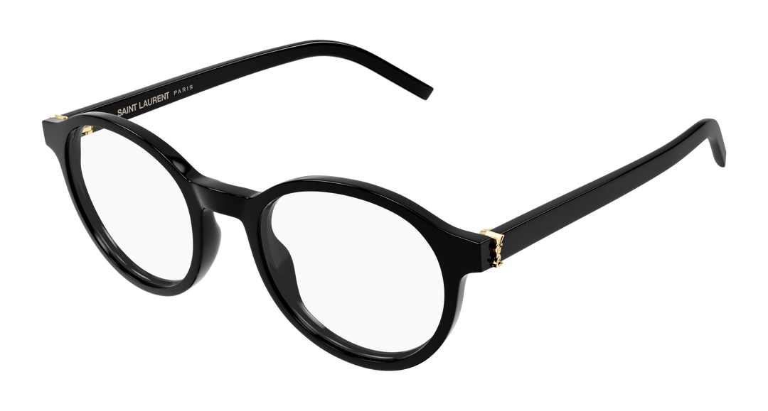 SAINT LAURENT SL M163 — color 001, medida 50 — vista tres cuartos 