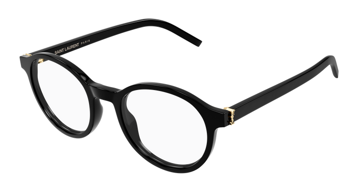 SAINT LAURENT SL M163 — color 001, medida 50 — vista tres cuartos 