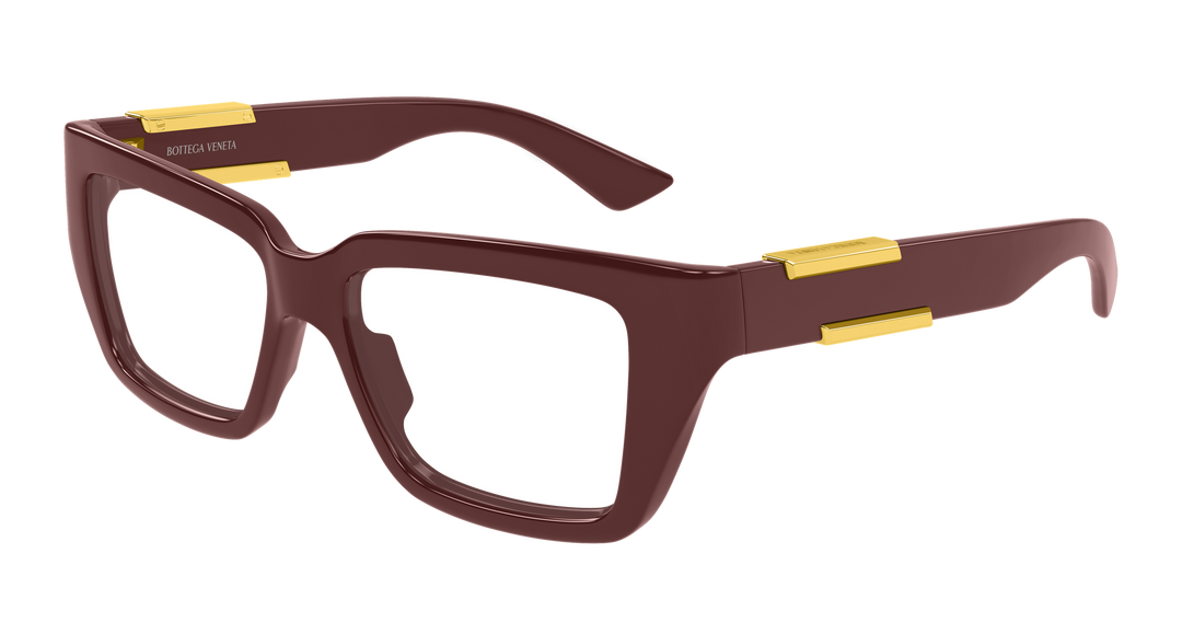 BOTTEGA VENETA BV1455O — color 004, medida 52 — vista tres cuartos 