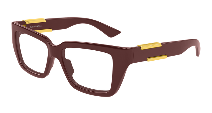 BOTTEGA VENETA BV1455O — color 004, medida 52 — vista tres cuartos 