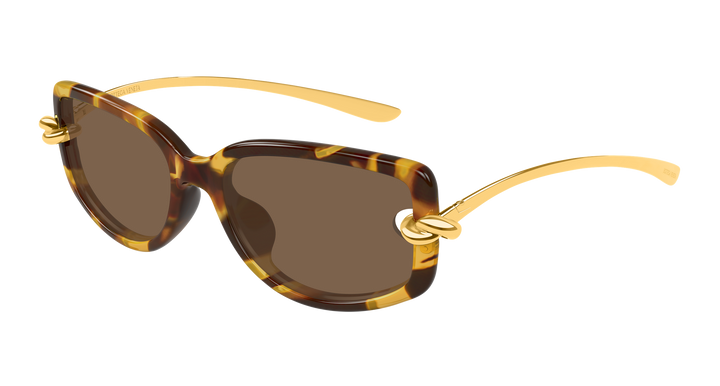 BOTTEGA VENETA BV1440SA — color 002, medida 59 — vista tres cuartos 