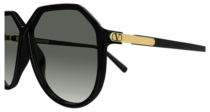 VALENTINO VG0026S — color 001, medida 61 — vista detalle de varilla 