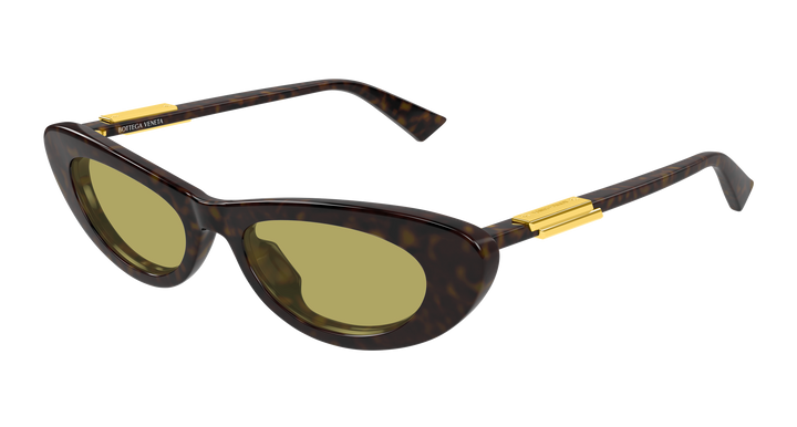 BOTTEGA VENETA BV1447S — color 002, medida 51 — vista tres cuartos 