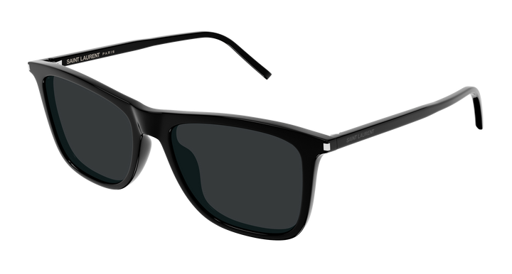 SAINT LAURENT SL 895 — color 001, medida 55 — vista tres cuartos 