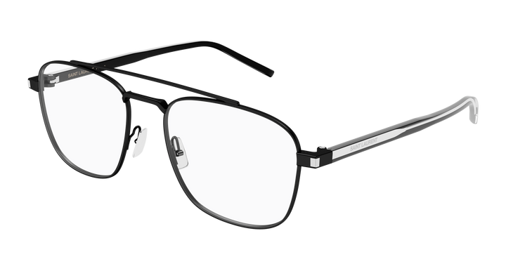 SAINT LAURENT SL 665 OPT — color 001, medida 56 — vista tres cuartos 