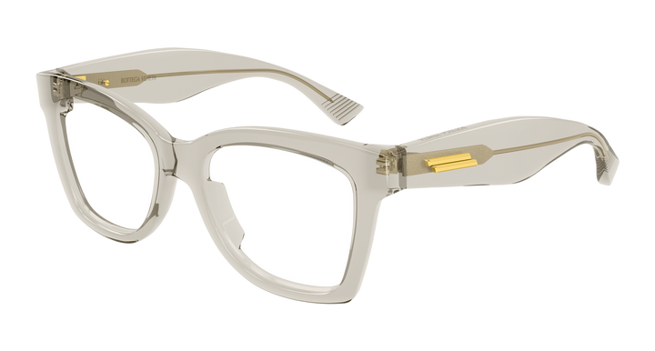 BOTTEGA VENETA BV1459O — color 003, medida 52 — vista tres cuartos 
