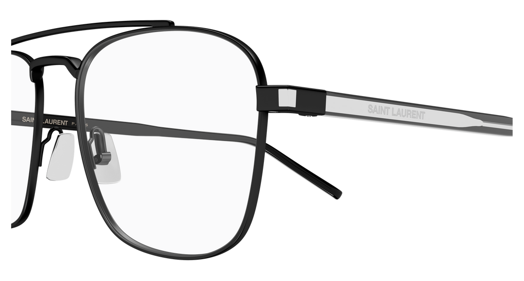 SAINT LAURENT SL 665 OPT — color 001, medida 56 — vista detalle de varilla 