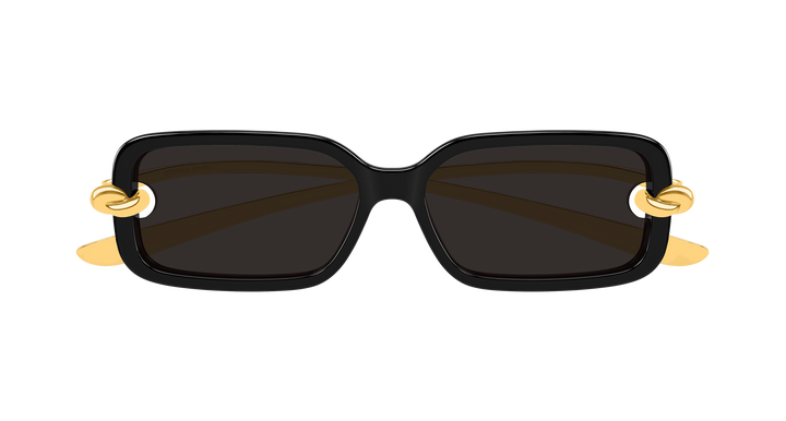 BOTTEGA VENETA BV1439S — color 001, medida 56 — vista frontal 