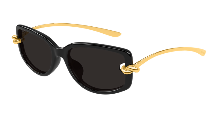 BOTTEGA VENETA BV1440SA — color 001, medida 59 — vista tres cuartos 