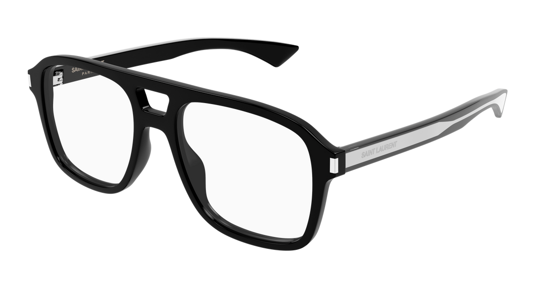 SAINT LAURENT SL 881 OPT — color 001, medida 55 — vista tres cuartos 