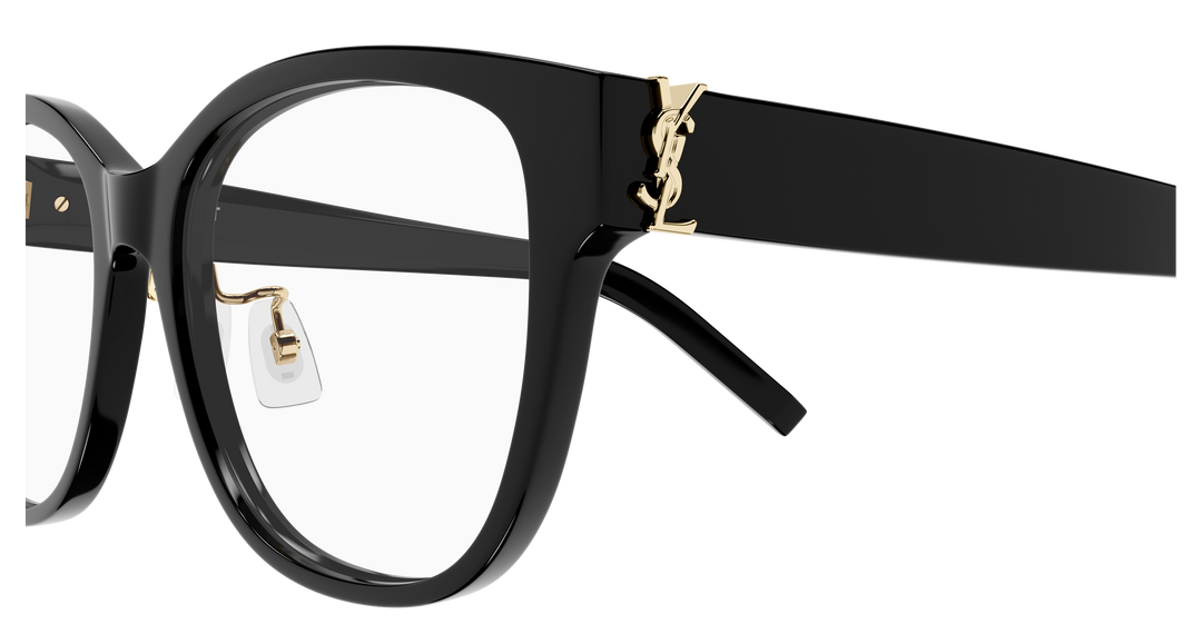 SAINT LAURENT SL M168/F — color 001, medida 55 — vista detalle de varilla 