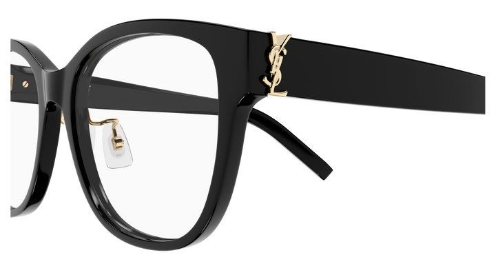 SAINT LAURENT SL M168/F — color 001, medida 55 — vista detalle de varilla 