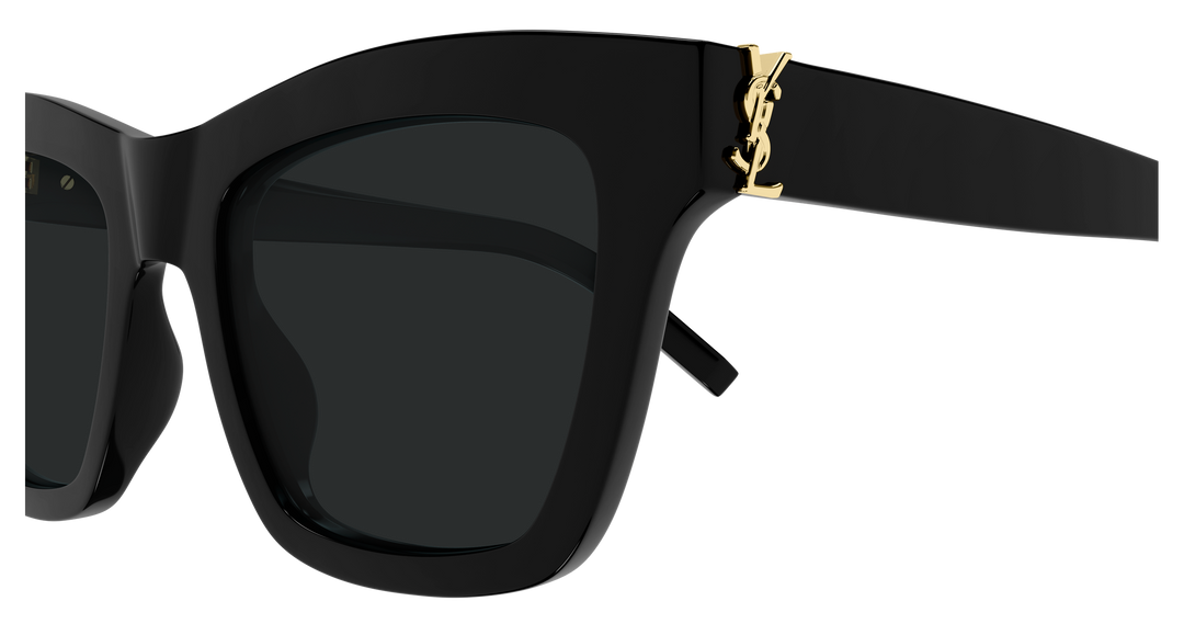 SAINT LAURENT SL M156 — color 001, medida 52 — vista detalle de varilla 