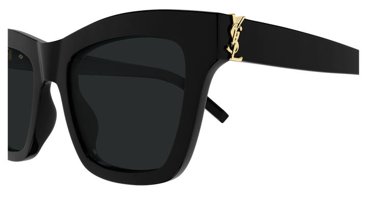 SAINT LAURENT SL M156 — color 001, medida 52 — vista detalle de varilla 