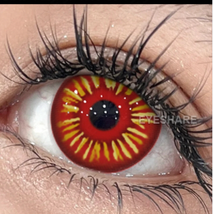 Lente de contacto para Halloween