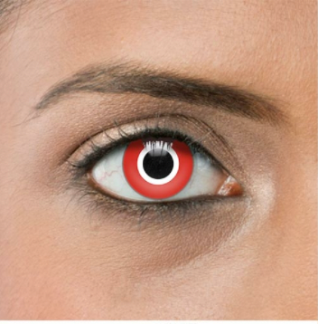 Lente de contacto para Halloween