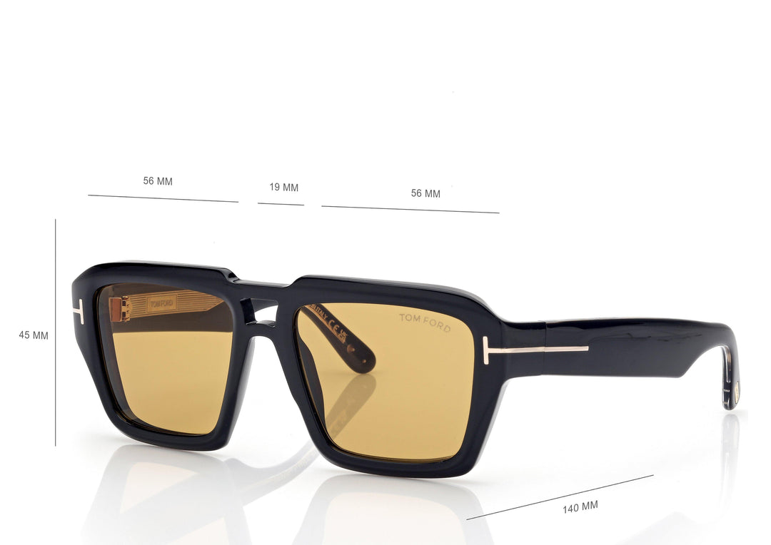 TOM FORD FT1202 — color 01E, medida 56 — vista D 