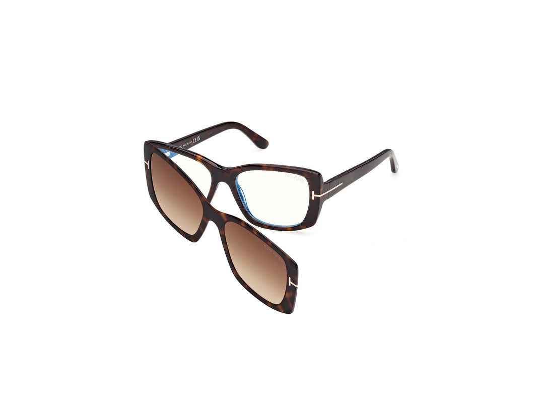 TOM FORD FT6176-B — color 052, medida 53 — vista tres cuartos #color_052
