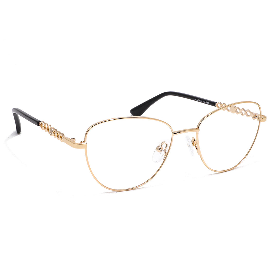 CLOE LE09050 — color 0GLD, medida 54 — vista tres cuartos 2 