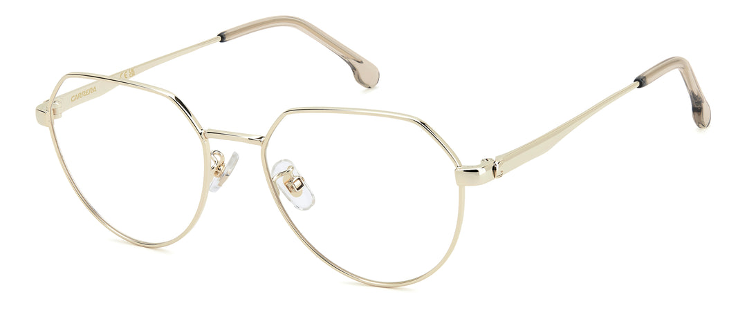 CARRERA 3076 dorado y beige, vista principal de tres cuartos 