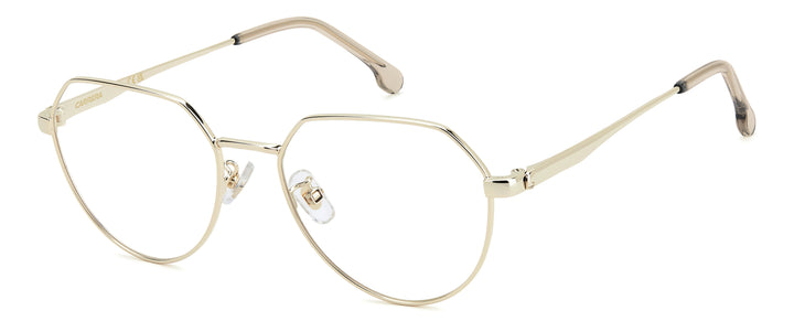 CARRERA 3076 dorado y beige, vista principal de tres cuartos 