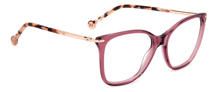 CAROLINA HERRERA HE0270 rosa, ángulo alternativo de tres cuartos 