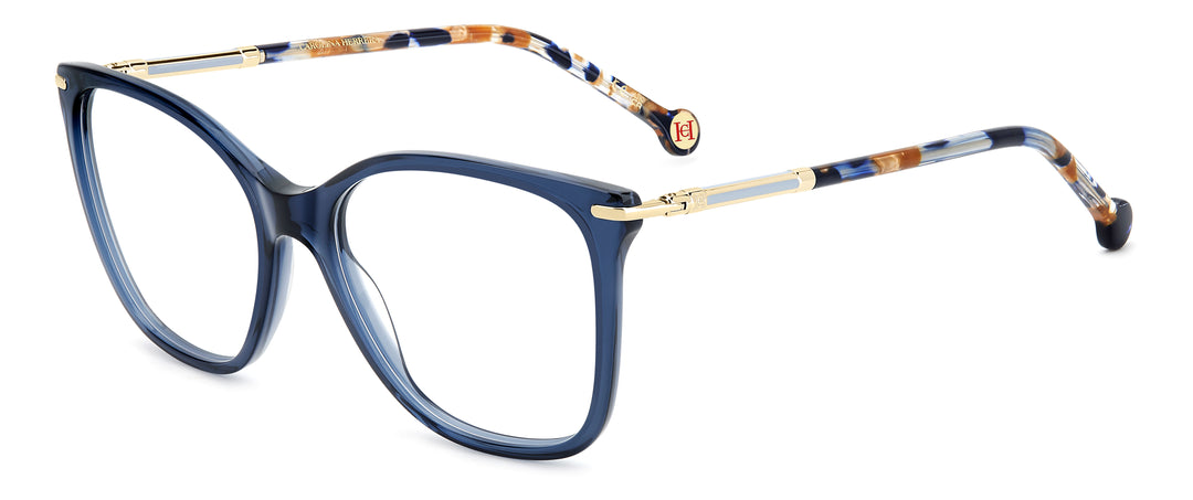 CAROLINA HERRERA HE0270 azul, vista principal de tres cuartos 