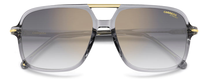 CARRERA 350/S gris, vista frontal con varillas plegadas 