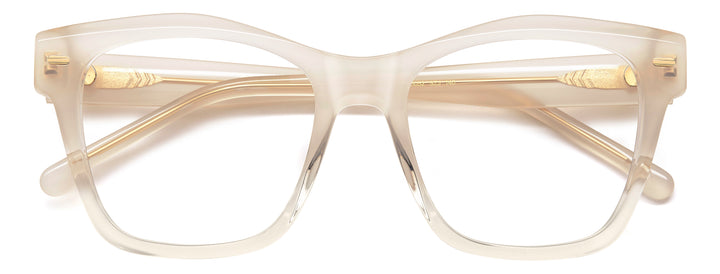 CARRERA 3052 marfil, vista frontal con varillas plegadas 