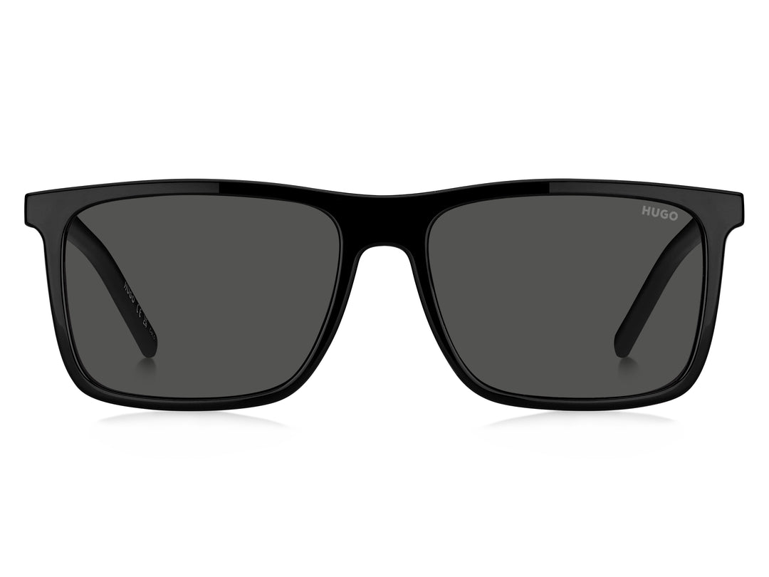 HUGO HG 1331/G/CS2 negro, vista frontal con clip gris 