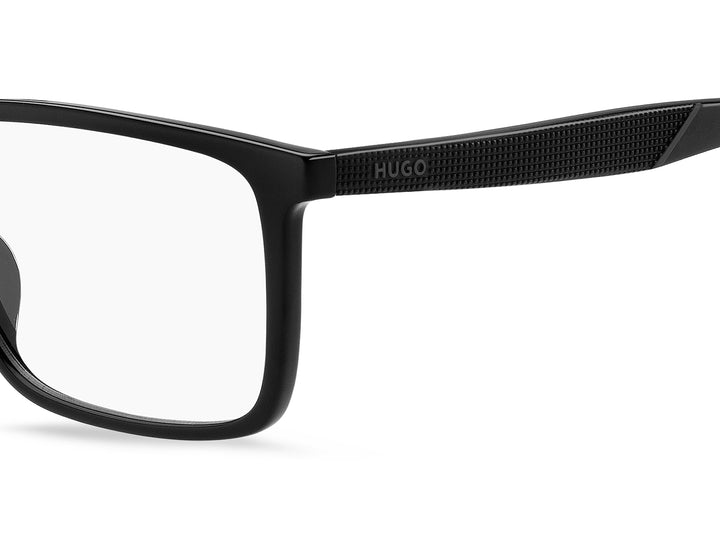 HUGO HG 1331/G/CS2 negro, detalle del logotipo y la bisagra 