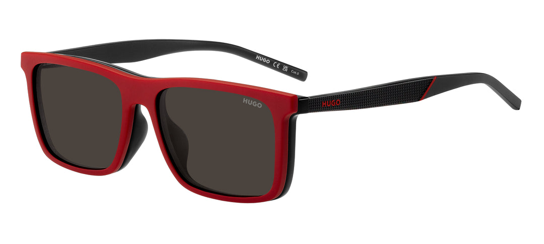 HUGO HG 1331/G/CS2, color OIT, vista de tres cuartos con clip rojo 
