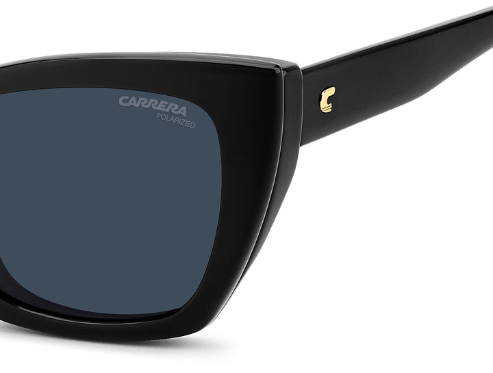 CARRERA CA 3036/C, color 807, detalle del logotipo y la bisagra 