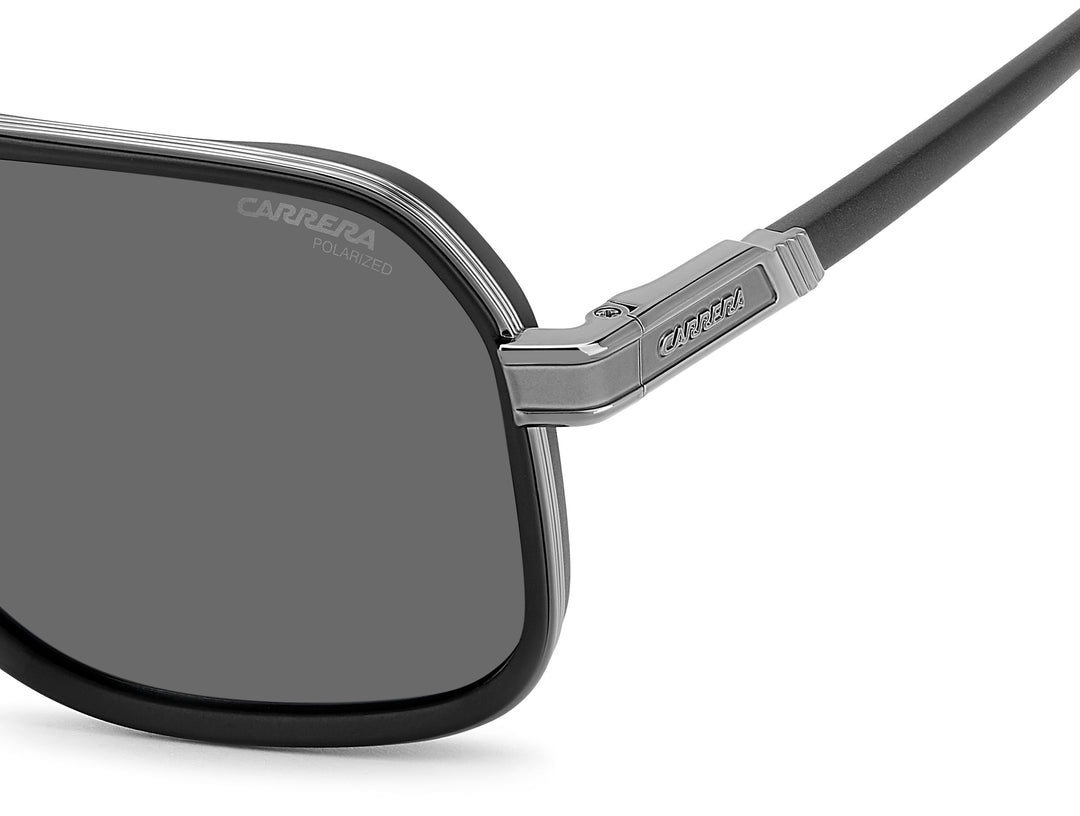 CARRERA 1090/S, color RZZ, detalle del logotipo y la bisagra 