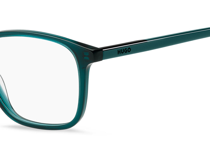 HUGO HG 1425, color ZI9, detalle del logotipo y la bisagra 