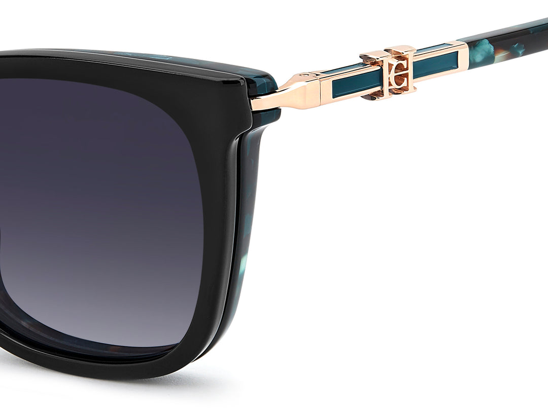 CAROLINA HERRERA HER 0422/G/C, color G8J, detalle del logotipo y la bisagra 