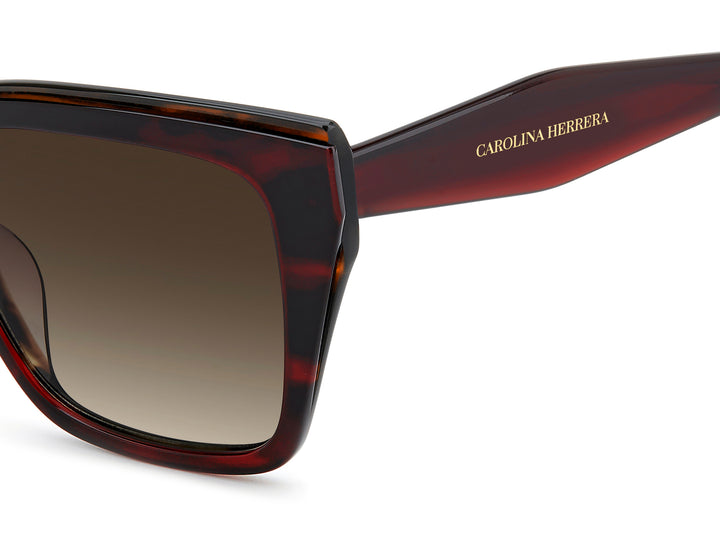 CAROLINA HERRERA HER 0403/G/S, color 0UC, detalle del logotipo y la bisagra 