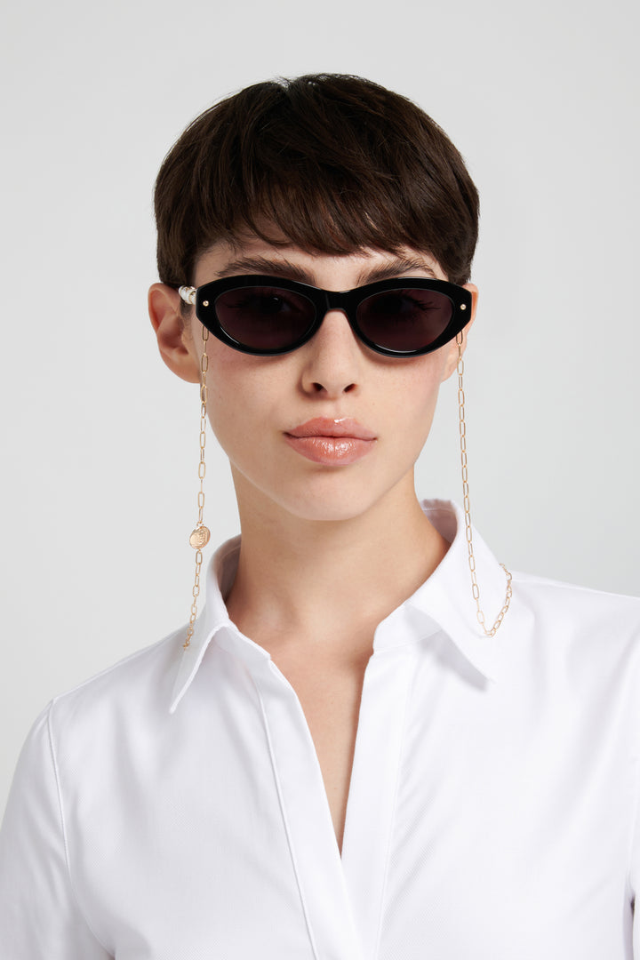 CAROLINA HERRERA HER 0406/S, color 807, vista en modelo frontal 