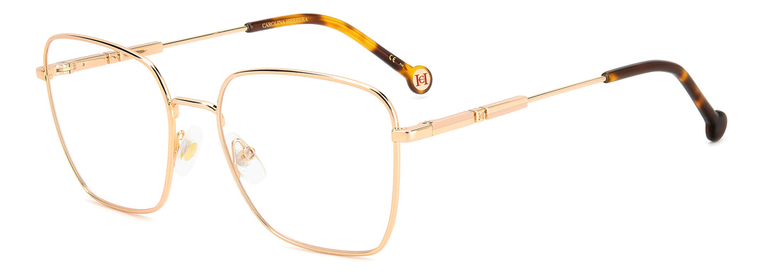 CAROLINA HERRERA HE0162 dorado cobrizo, vista principal de tres cuartos #color_ddb
