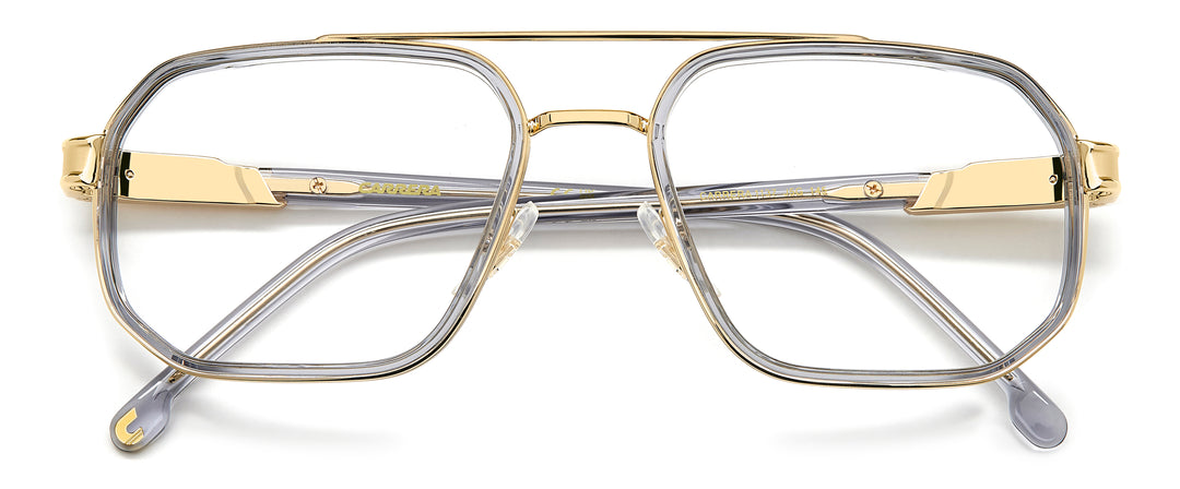 CARRERA CA1137 dorado, vista frontal con varillas plegadas 